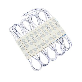 LED modulis, 0.72W, 80Lm, 12V, raudona šviesa