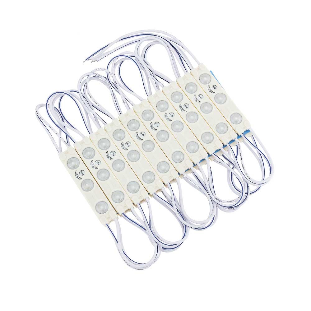 LED modulis, 0.72W, 80Lm, 12V, raudona šviesa LED modulis, 0.72W, 80Lm, 12V, raudona šviesa