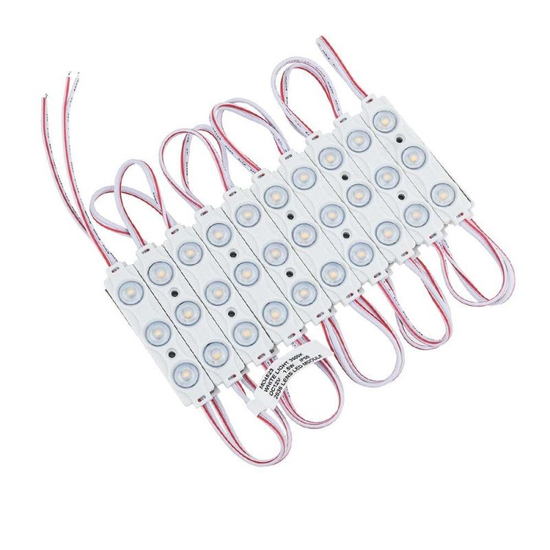 LED modulis, 1.5W, 120Lm, 12V, šalta balta šviesa