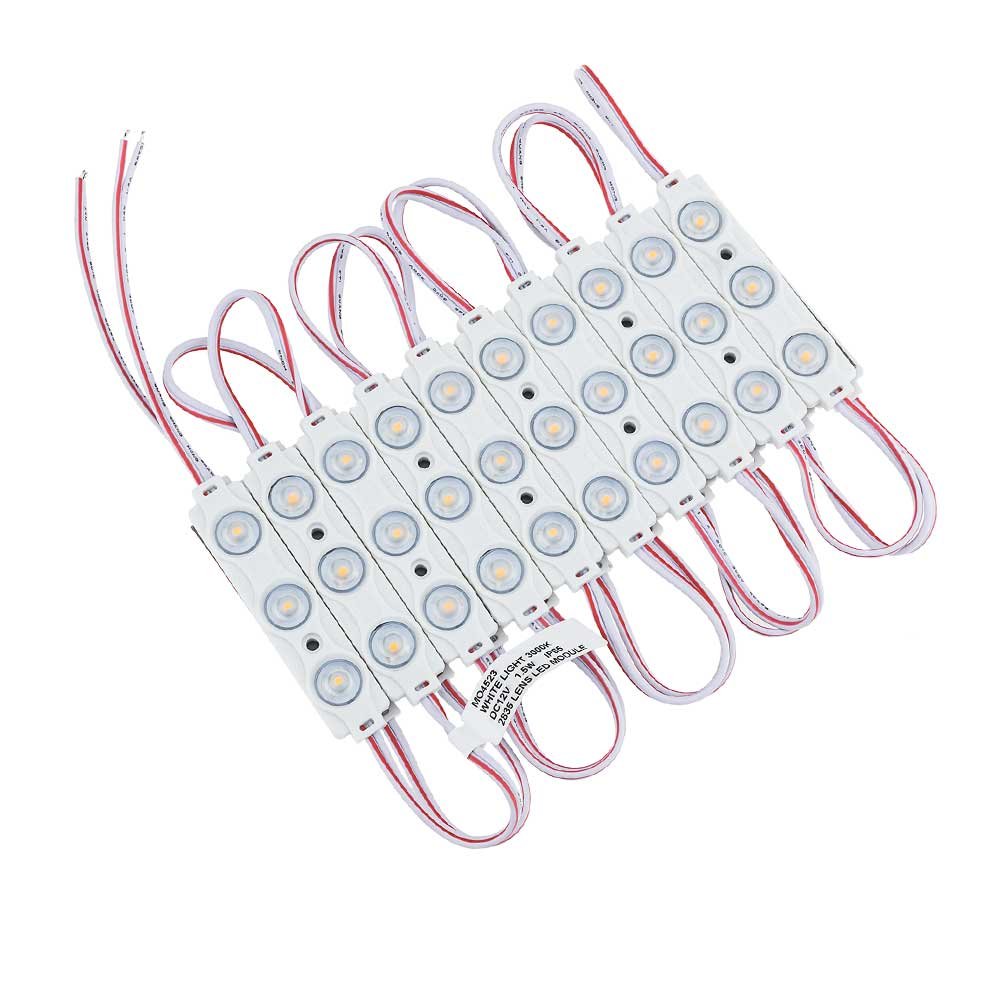 LED modulis, 1.5W, 120Lm, 12V, šilta balta šviesa LED modulis, 1.5W, 120Lm, 12V, šilta balta šviesa