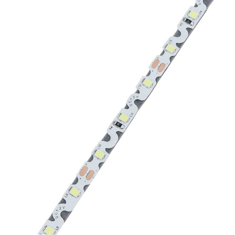 LED S-juosta, 7.2W/m, 720Lm/m, 12V, šilta balta šviesa