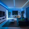 LED S-juosta, 7.2W/m, 720Lm/m, 12V, mėlyna šviesa LED S-juosta, 7.2W/m, 720Lm/m, 12V, mėlyna šviesa