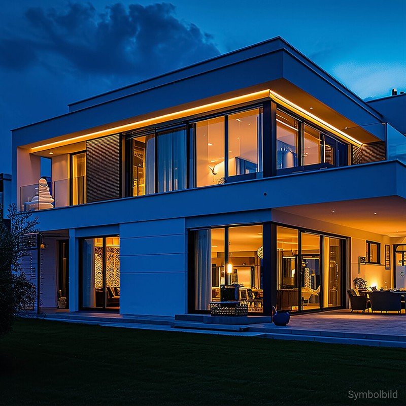 LED S-juosta, 7.2W/m, 720Lm/m, 12V, IP65, šilta balta šviesa LED S-juosta, 7.2W/m, 720Lm/m, 12V, IP65, šilta balta šviesa