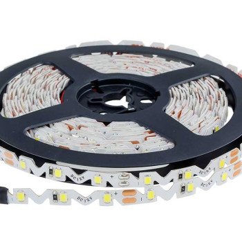 LED S-juosta, 7.2W/m, 720Lm/m, 12V, IP65, mėlyna šviesa