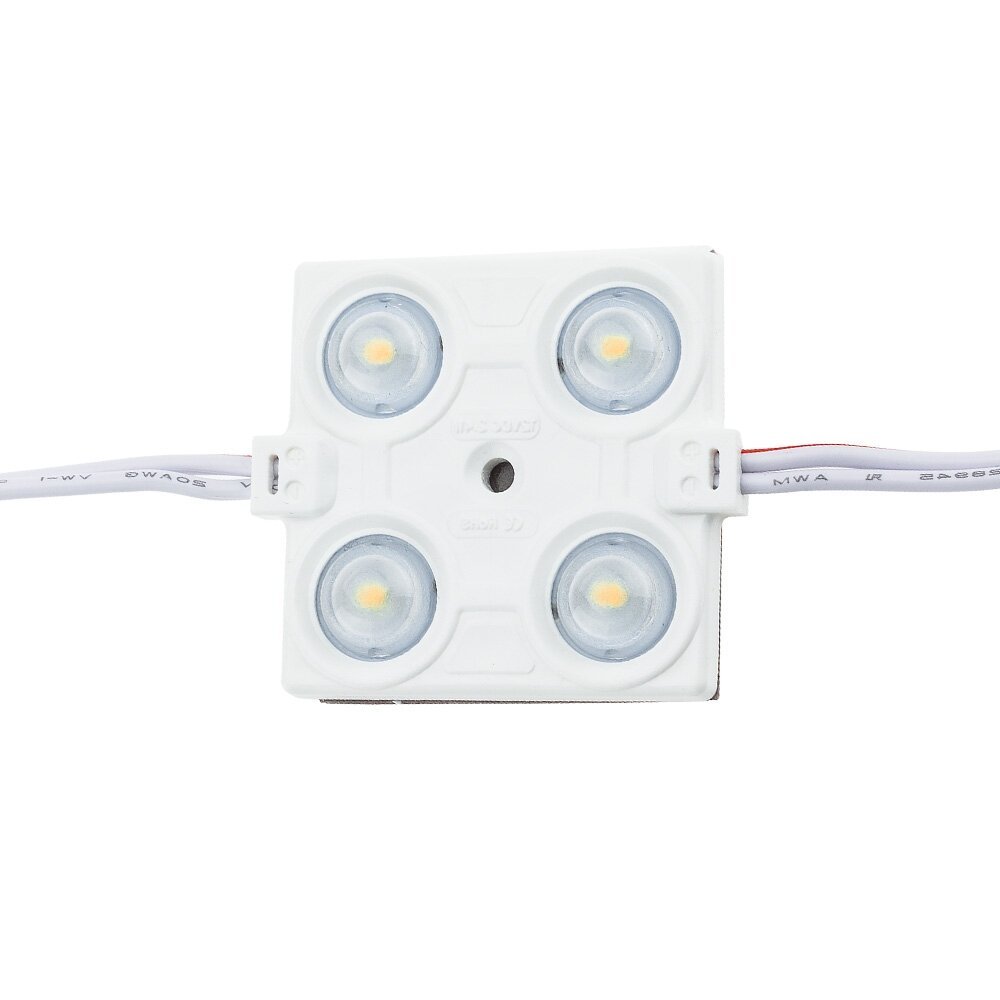 LED modulis, 2.4W, 240Lm, 12V, šilta balta šviesa LED modulis, 2.4W, 240Lm, 12V, šilta balta šviesa