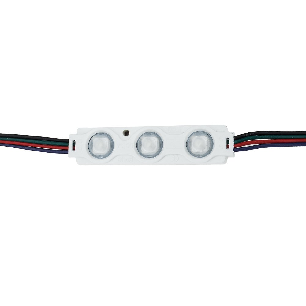 LED modulis, 0.72W, 118Lm, 12V, RGB spalvos