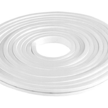 LED juosta, Flex Neon, 10W/m, 300Lm/m, 24V, neutrali balta šviesa