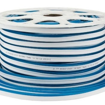 LED juosta, Flex Neon, 8.5W/m, 300Lm/m, 220V, mėlyna šviesa