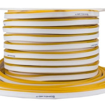 LED juosta, Flex Neon, 8.5W/m, 300Lm/m, 220V, geltona šviesa