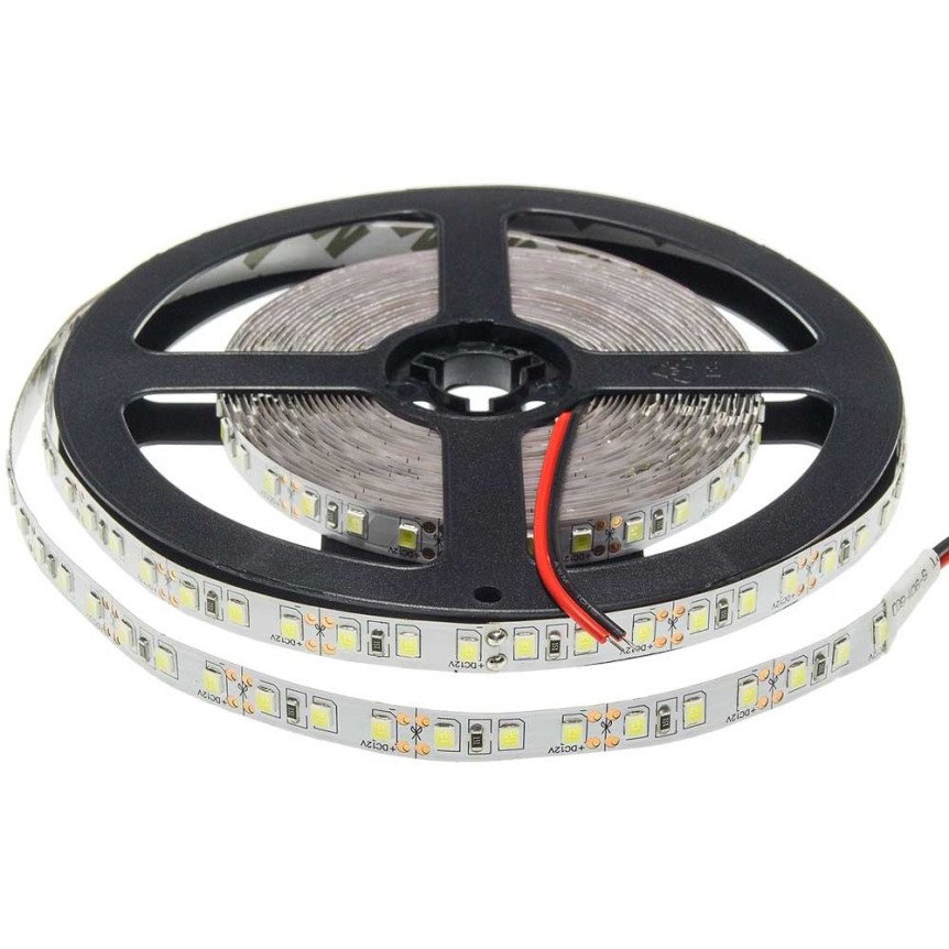 LED juosta, 9.6W/m, 600Lm/m, 12V, Pro, šalta balta šviesa LED juosta, 9.6W/m, 600Lm/m, 12V, Pro, šalta balta šviesa