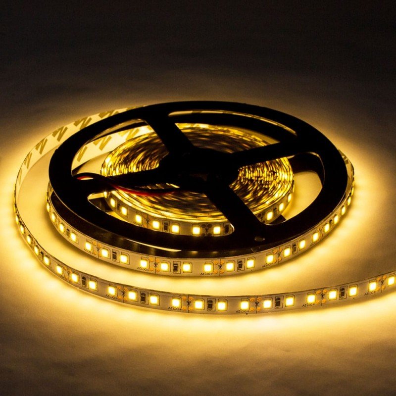 LED juosta, 9.6W/m, 600Lm/m, 12V, Pro, šilta balta šviesa