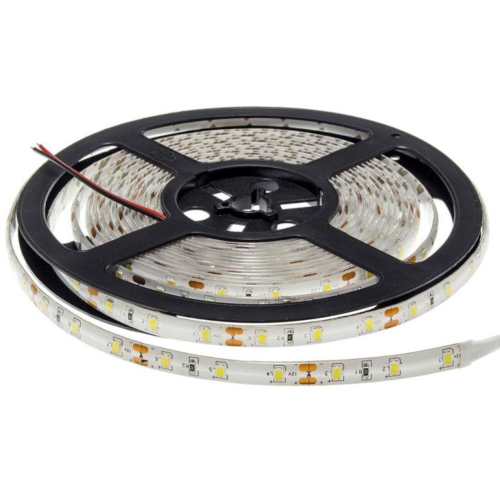 LED juosta, 9.6W/m, 300Lm/m, 12V, Pro, IP54, šalta balta šviesa