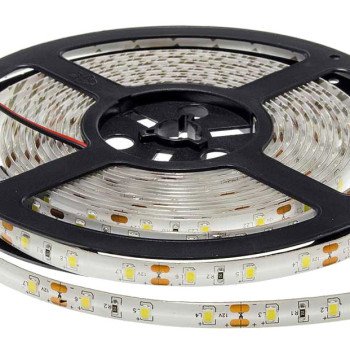 LED juosta, 4.8W/m, 300Lm/m, 12V, Pro, IP54, raudona šviesa