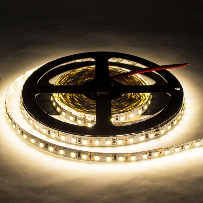 LED juosta, 9.6W/m, 600Lm/m, 12V, Pro, neutrali balta šviesa