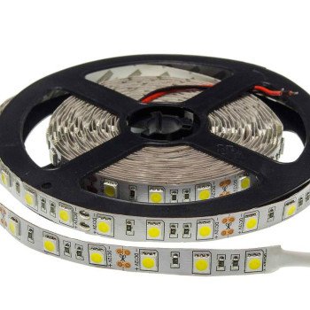 LED juosta, 14.4W/m, 1000Lm/m, 12V, Pro, raudona šviesa