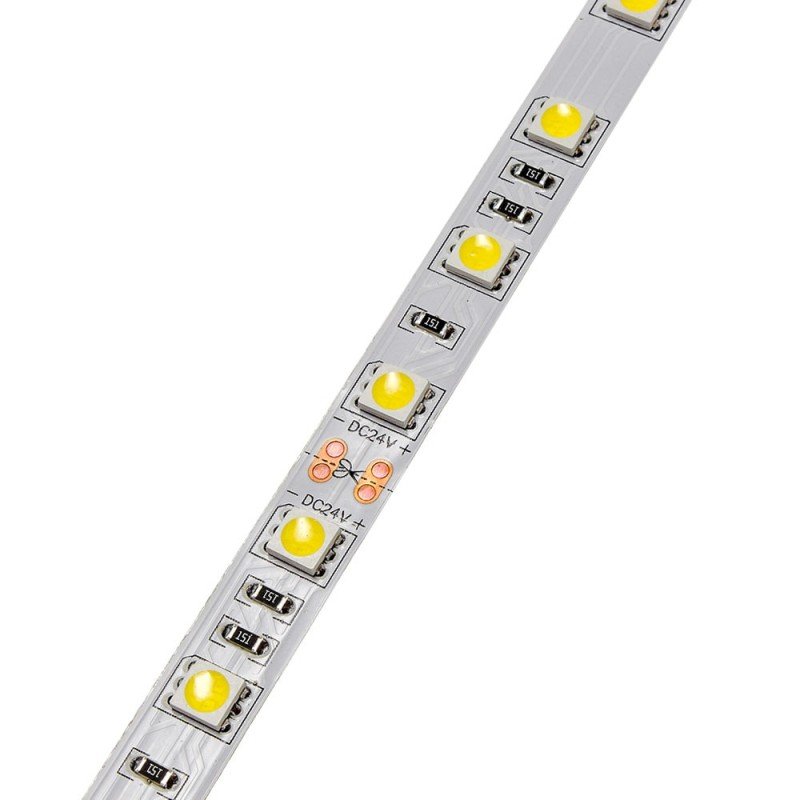 LED juosta, 14.4W/m, 600Lm/m, 24V, Pro, neutrali balta šviesa