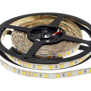 LED juosta, 14.4W/m, 600Lm/m, 24V, Pro, IP54, šalta balta šviesa