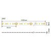 LED juosta, 9.6W/m, 1200Lm/m, 24V, Pro, šalta balta šviesa LED juosta, 9.6W/m, 1200Lm/m, 24V, Pro, šalta balta šviesa
