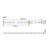 LED juosta, 14.4W/m, 1000Lm/m, 24V, Pro, RGB spalvos