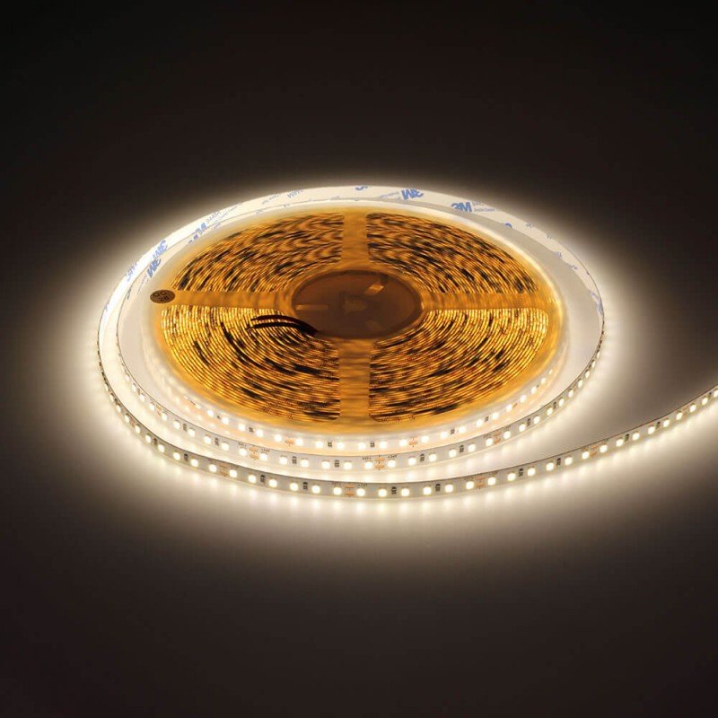LED juosta, 9W/m, 1000Lm/m, 24V, neutrali balta šviesa LED juosta, 9W/m, 1000Lm/m, 24V, neutrali balta šviesa