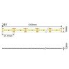 LED juosta, 18W/m, 2340Lm/m, 24V, šalta balta šviesa