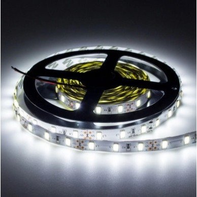 LED juosta, 12W/m, 1000Lm/m, 12V, Pro, šalta balta šviesa LED juosta, 12W/m, 1000Lm/m, 12V, Pro, šalta balta šviesa