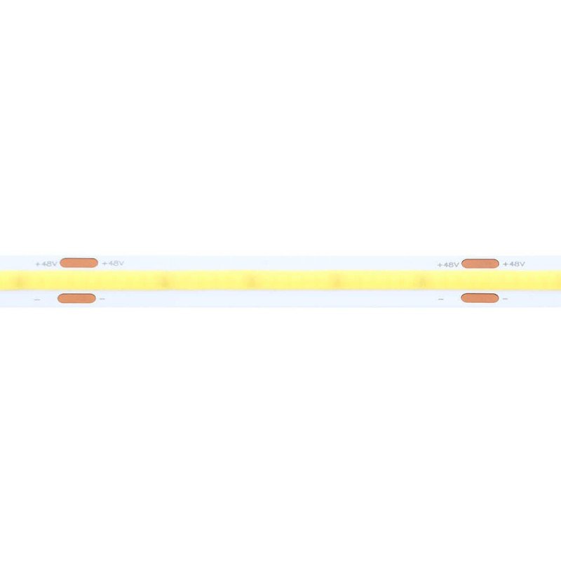 LED juosta, 6W/m, 630Lm/m, 48V, šilta balta šviesa