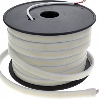 LED juosta, 6W/m, 500Lm/m, 48V, pieno spalvos dangtelis, neutrali balta šviesa