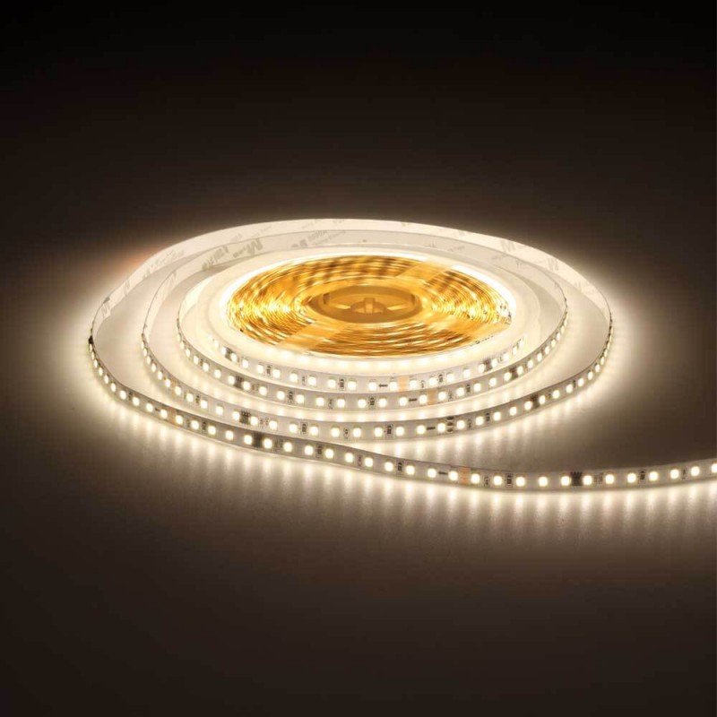 LED juosta, 10W/m, 950Lm/m, 24V, bėgantis vanduo, neutrali balta šviesa