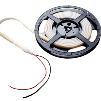 LED juosta, 10W/m, 900Lm/m, 24V, IP65, šalta balta šviesa