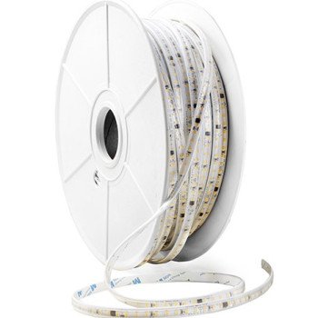 LED juosta, 9W/m, 900Lm/m, 220V, šalta balta šviesa