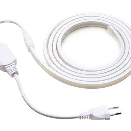 LED juosta, 10W/m, 700Lm/m, 220V, pieno spalvos dangtelis, neutrali balta šviesa