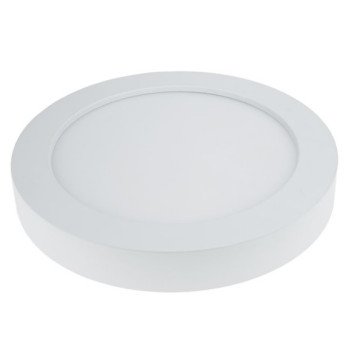 Paviršiaus rėmelis apvalioms LED panelėms, 18W, 20W