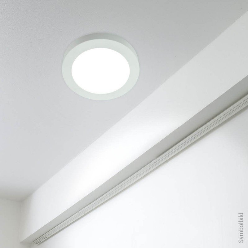 Paviršiaus rėmelis apvalioms LED panelėms, 18W, 20W Paviršiaus rėmelis apvalioms LED panelėms, 18W, 20W