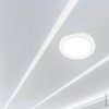 Paviršiaus rėmelis apvalioms LED panelėms, 22W, 24W