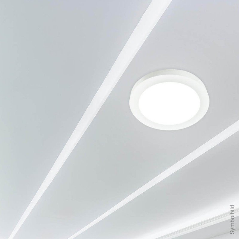 Paviršiaus rėmelis apvalioms LED panelėms, 22W, 24W