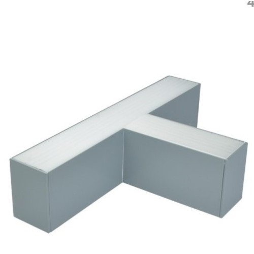 LED linijinis T sujungimas, 15W, sidabrinis, plonas, neutrali balta šviesa LED linijinis T sujungimas, 15W, sidabrinis, plonas, neutrali balta šviesa
