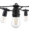 LED lauko girlianda, juoda, 14.4m, 15 lizdų, be lempučių LED lauko girlianda, juoda, 14.4m, 15 lizdų, be lempučių