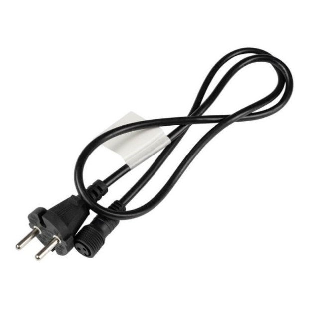 LED lauko girlianda, juoda, 6m, 10 kabančių lizdų, be lempučių