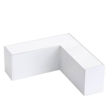 LED linijinis L sujungimas, 10W, baltas, plonas, šalta balta šviesa LED linijinis L sujungimas, 10W, baltas, plonas, šalta balta šviesa