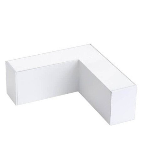 LED linijinis L sujungimas, 10W, baltas, plonas, šalta balta šviesa