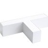LED linijinis T sujungimas, 15W, baltas, plonas, šalta balta šviesa LED linijinis T sujungimas, 15W, baltas, plonas, šalta balta šviesa