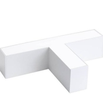 LED linijinis T sujungimas, 15W, baltas, plonas, šalta balta šviesa