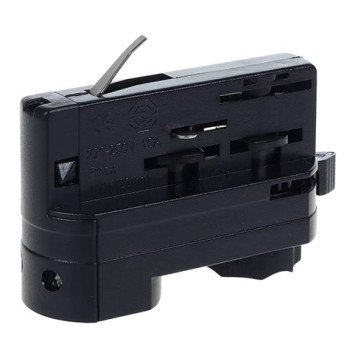 3F bėginės LED sistemos pakabos adapteris, juodas