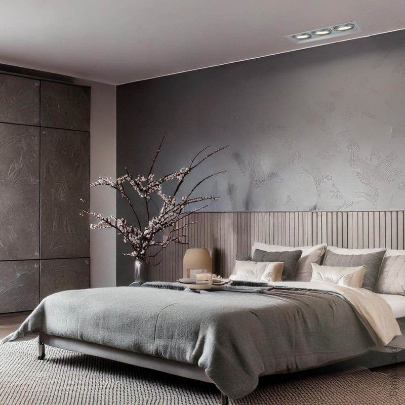 LED šviestuvas, stačiakampis, sidabrinis, reguliuojamas, 3 lizdai LED šviestuvas, stačiakampis, sidabrinis, reguliuojamas, 3 lizdai