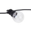 LED lauko girlianda, juoda, 13m, 20 lizdų, 6W, šalta balta šviesa