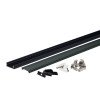 Profilis LED juostai, paviršinis, juodas, juodas dangtelis, 30x10mm Profilis LED juostai, paviršinis, juodas, juodas dangtelis, 30x10mm