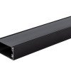 Profilis LED juostai, paviršinis, juodas, juodas dangtelis, 40x20mm Profilis LED juostai, paviršinis, juodas, juodas dangtelis, 40x20mm
