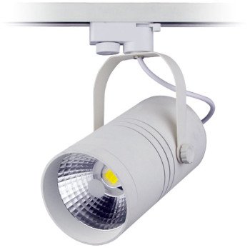 LED bėginis šviestuvas, 3F, 25W, 1875Lm, baltas, šalta balta šviesa