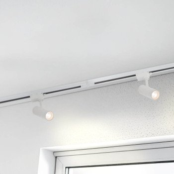 Linijinis sujungimas 1F bėginei LED sistemai, baltas